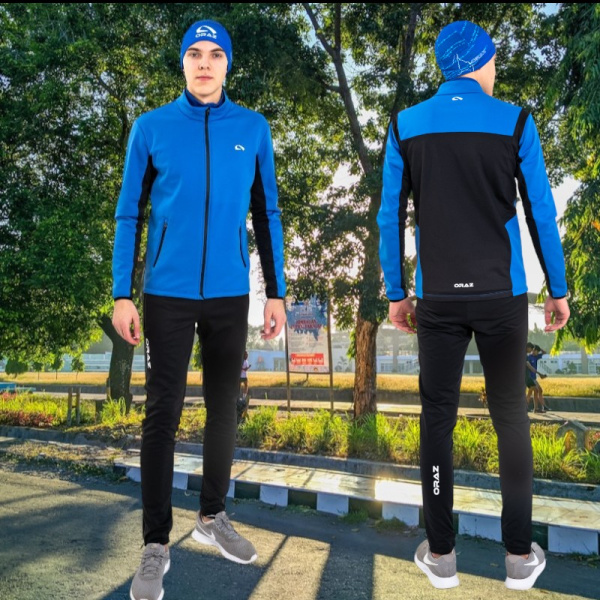 Профессиональный утепленный разминочный спортивный костюм СтильныйСпорт РБ / Брюки и куртка. ПОД ЗАКАЗ